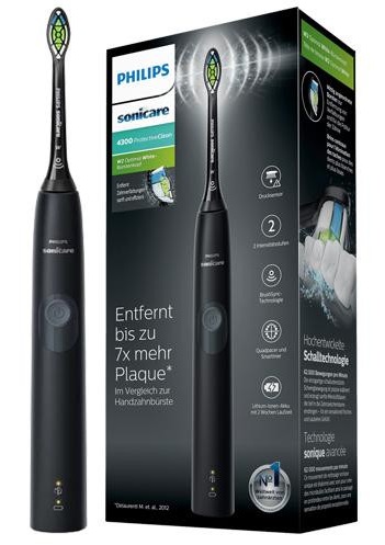 Зубная щетка Philips Protective Clean 4300 Black Gray (HX6800/44)