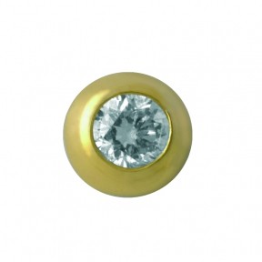 Большой бриллиант в круглой оправе ( TW 33 )