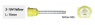 Насадка Seil Global 1:1 (желтая, для смешивания А-силиконов в картриджах, 50 шт)