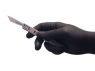 EasyCare Black (Zarys) Нитриловые перчатки, текстурированные на пальцах, неопудренные (50 пар)