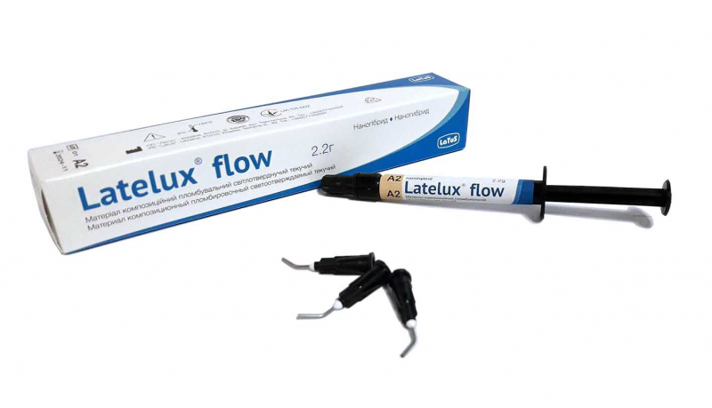 Микрогибридный композит Latus Latelux Flow