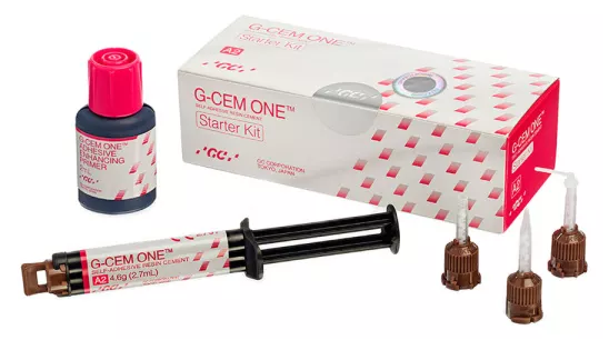 G-CEM ONE Starter Kit (GC) Композитный самоадгезивный фиксационный цемент двойного отверждения